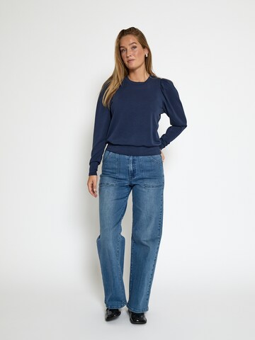Sweat-shirt 'Dicette ' Peppercorn en bleu
