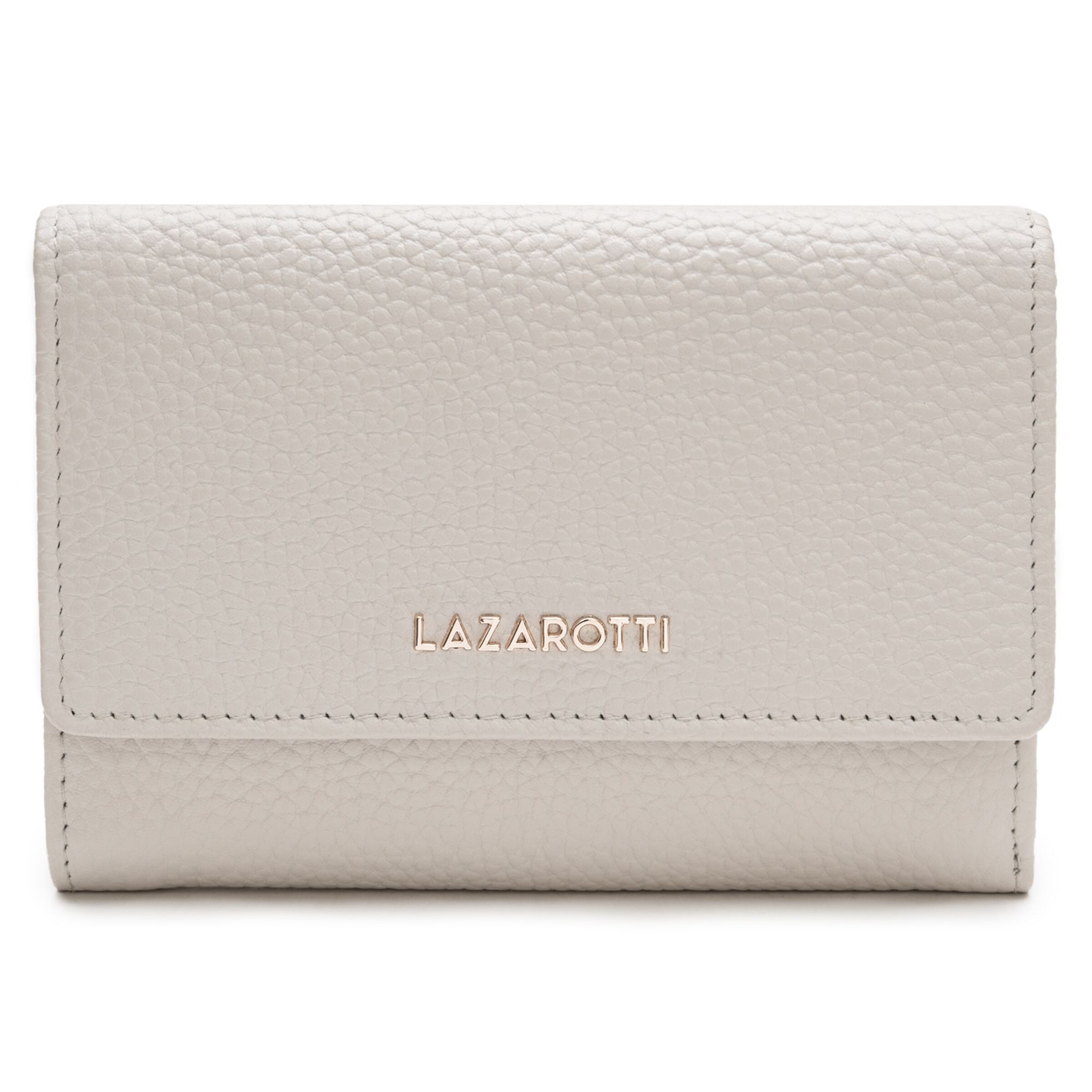 Portamonete 'Bologna' di Lazarotti in bianco: frontale