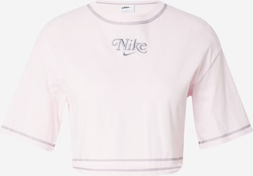 Nike Sportswear Tričko - ružová: predná strana
