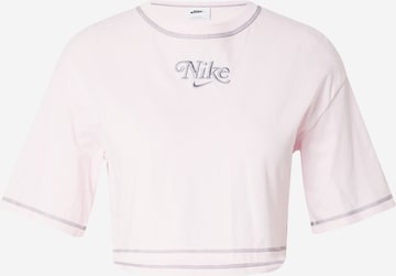 Nike Sportswear Koszulka w kolorze różowy: przód