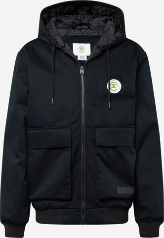 DC Shoes Between-season jacket 'ESCALATE' in Black: front