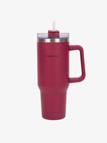 Flamingueo Drinking Bottle 'Thermos Bottle' in Pink: front
