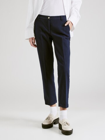 Regular Pantalon chino 'Maron' BRAX en bleu : devant