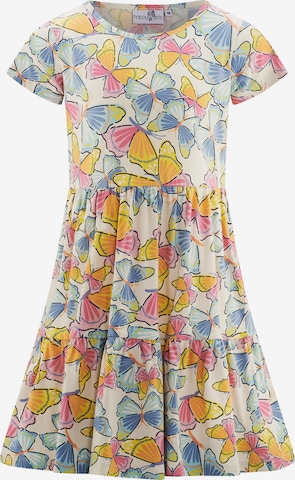 Robe happy girls en beige : devant