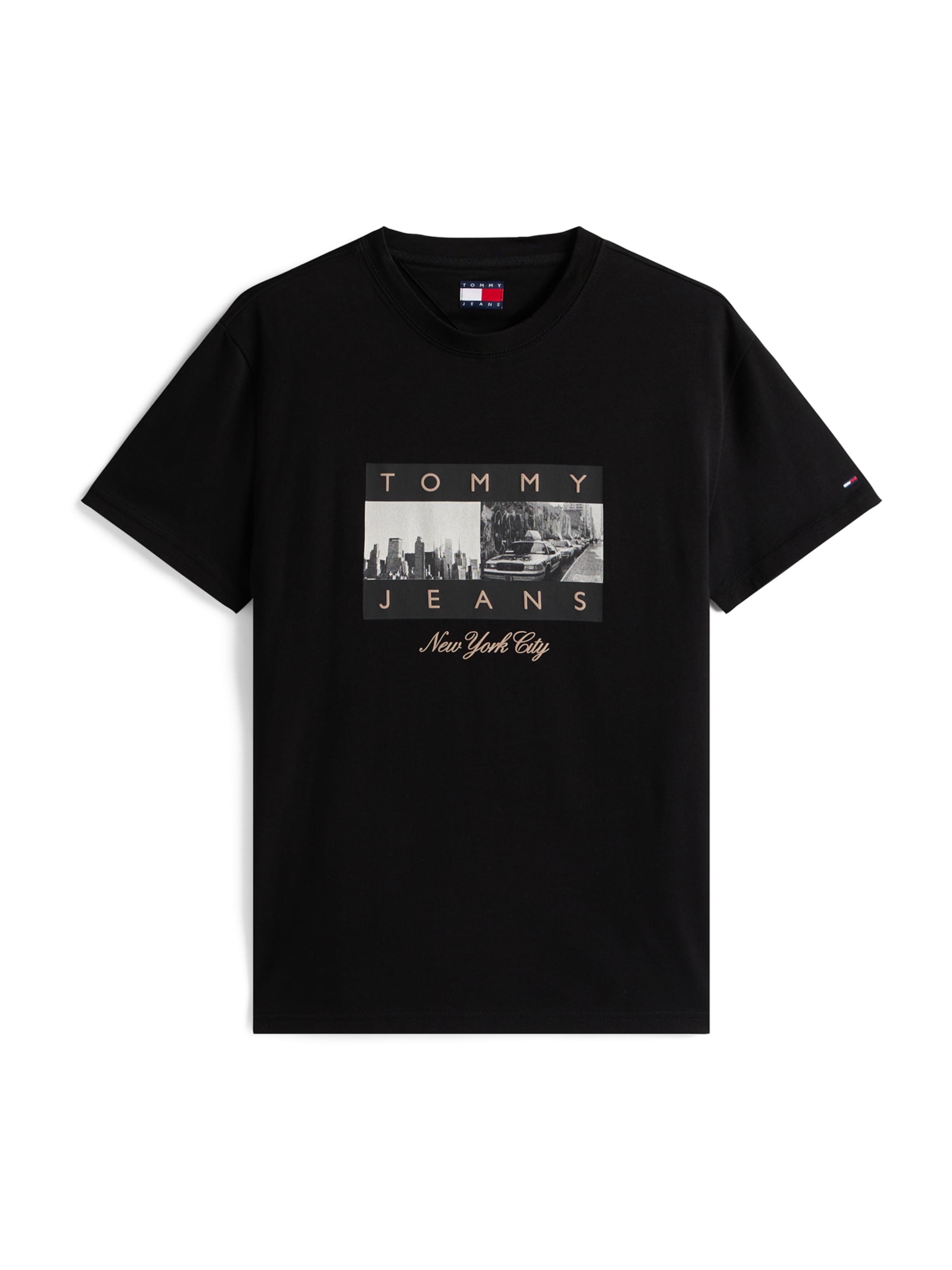 Tommy Jeans - Camisa em preto: frente