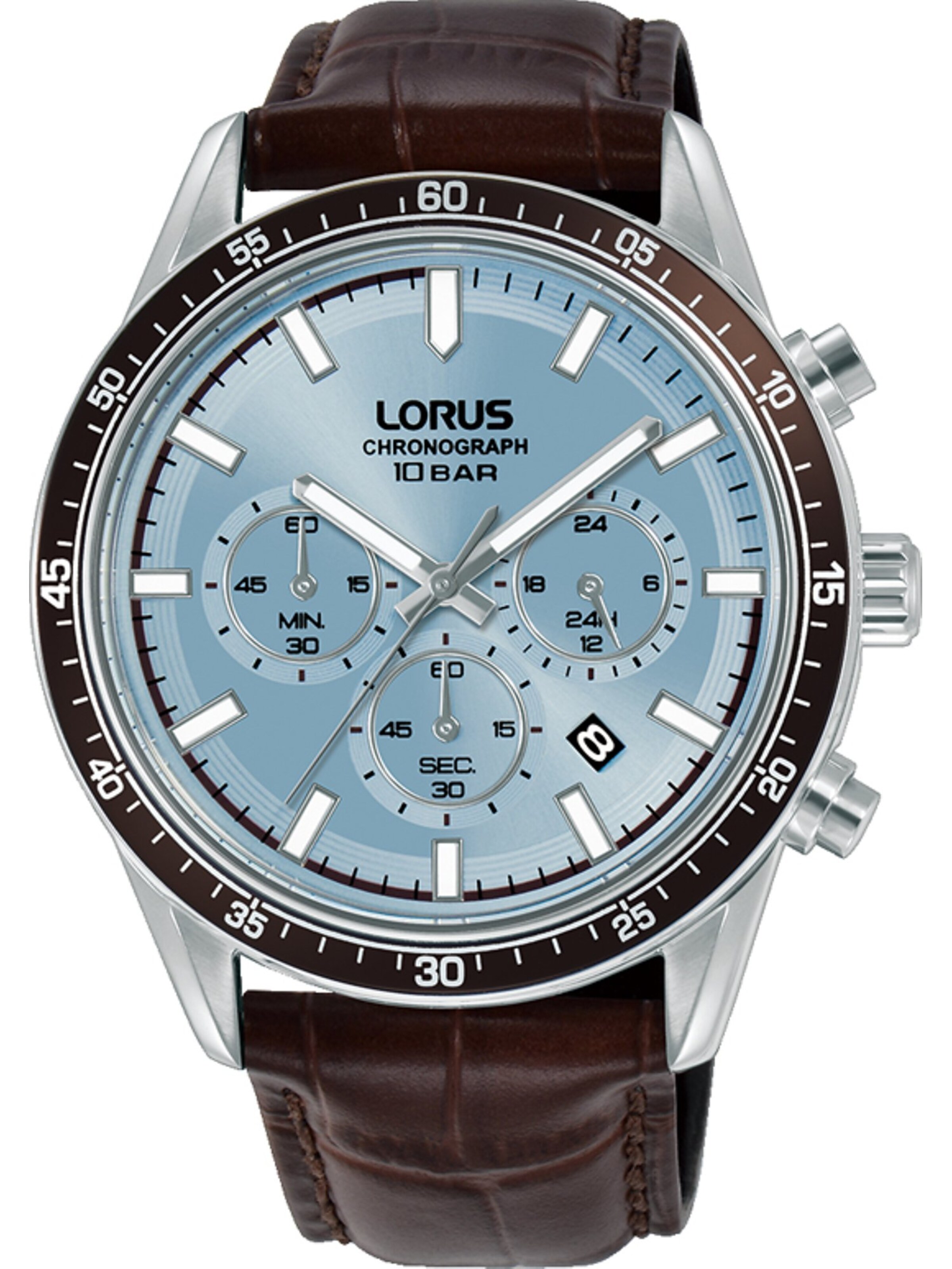 LORUS Analog watch in Brown: front