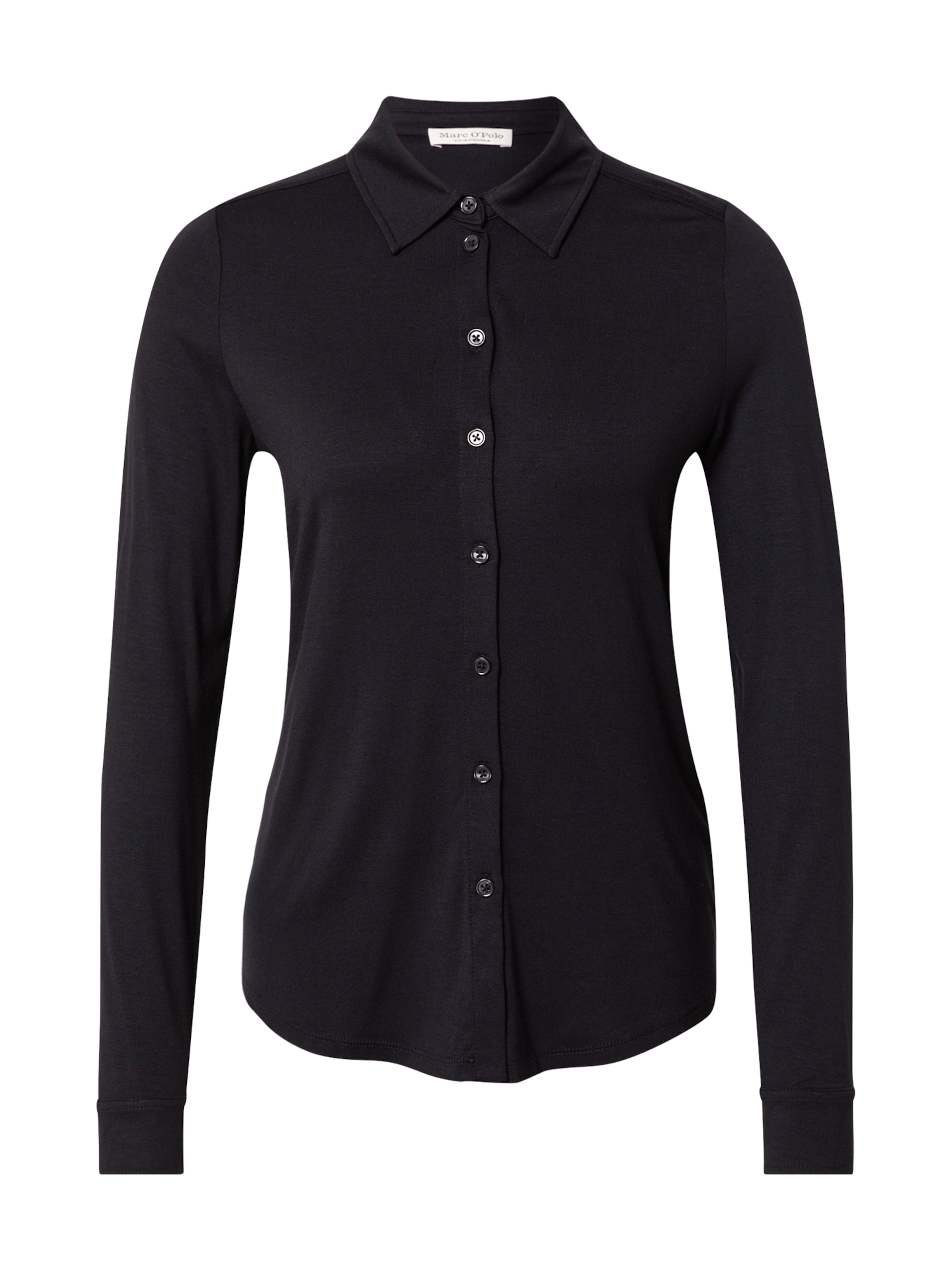 Marc O'Polo Bluse i sort: forside