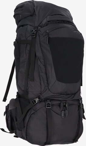 JACK WOLFSKIN Sports Backpack 'Denali 65+10' in Black