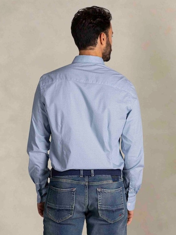 NZA New Zealand Auckland Regular fit Overhemd 'Adriel' in Blauw