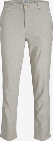 Pantalon chino 'Stace Palma' JACK & JONES en gris : devant
