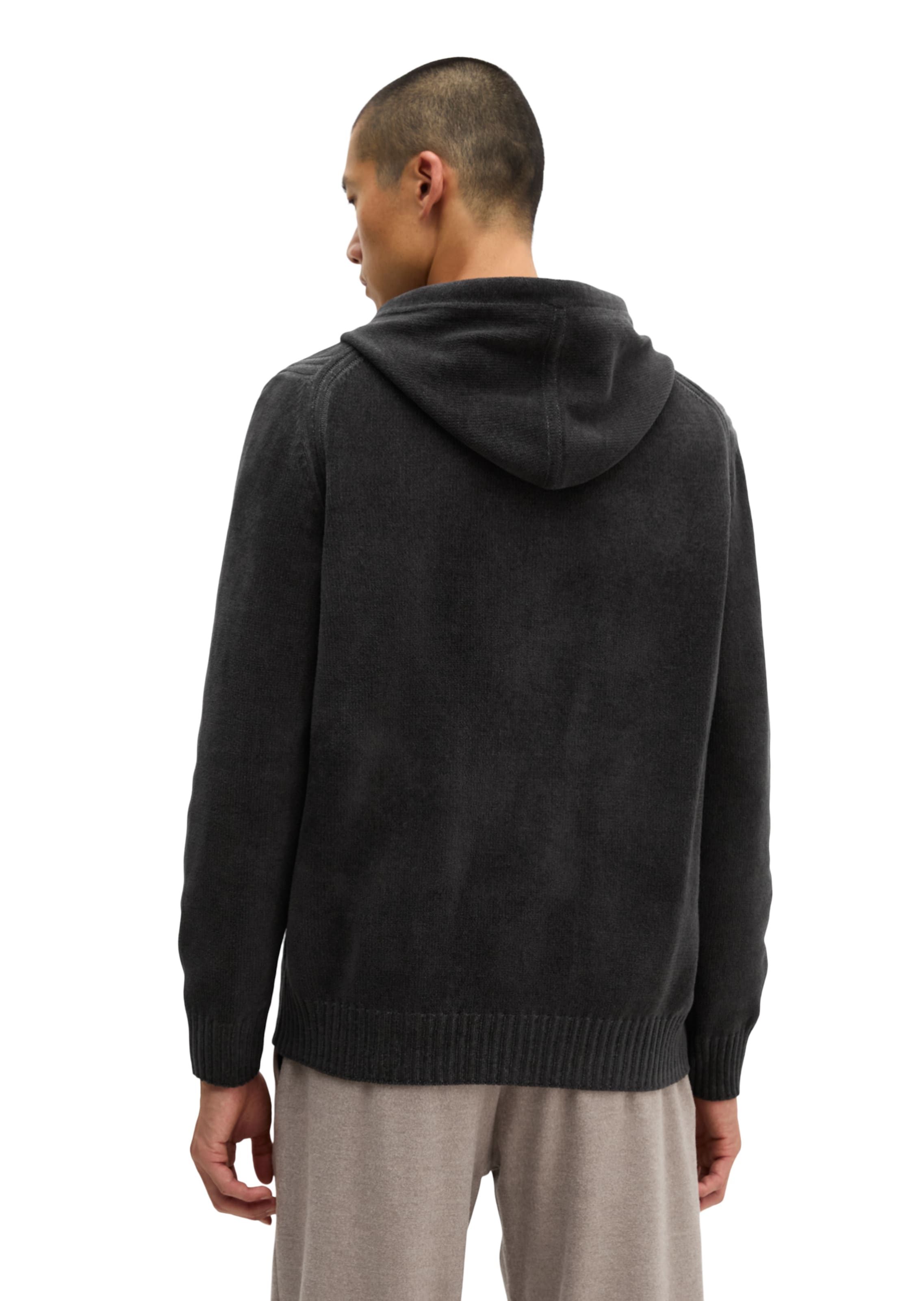 Marc O'Polo Knit Cardigan in Grey: back
