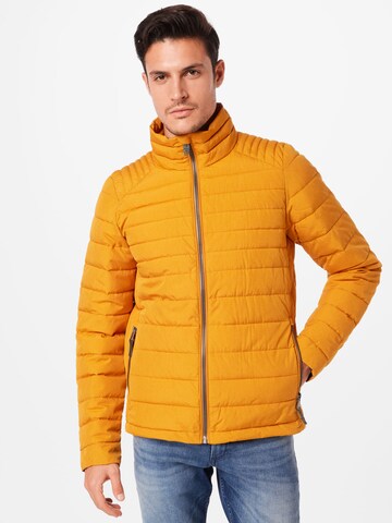 KILLTEC Between-Season Jacket in Yellow: front