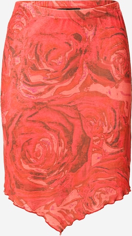 Motel Skirt 'Lonaka' in Red: front