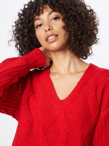 Pull-over 'Hanne' ABOUT YOU en rouge