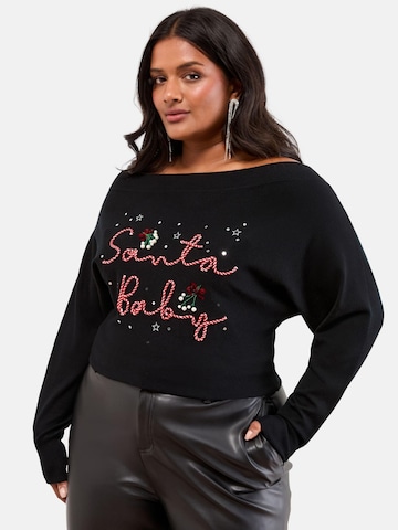Lipsy Pullover in Schwarz: Vorderseite