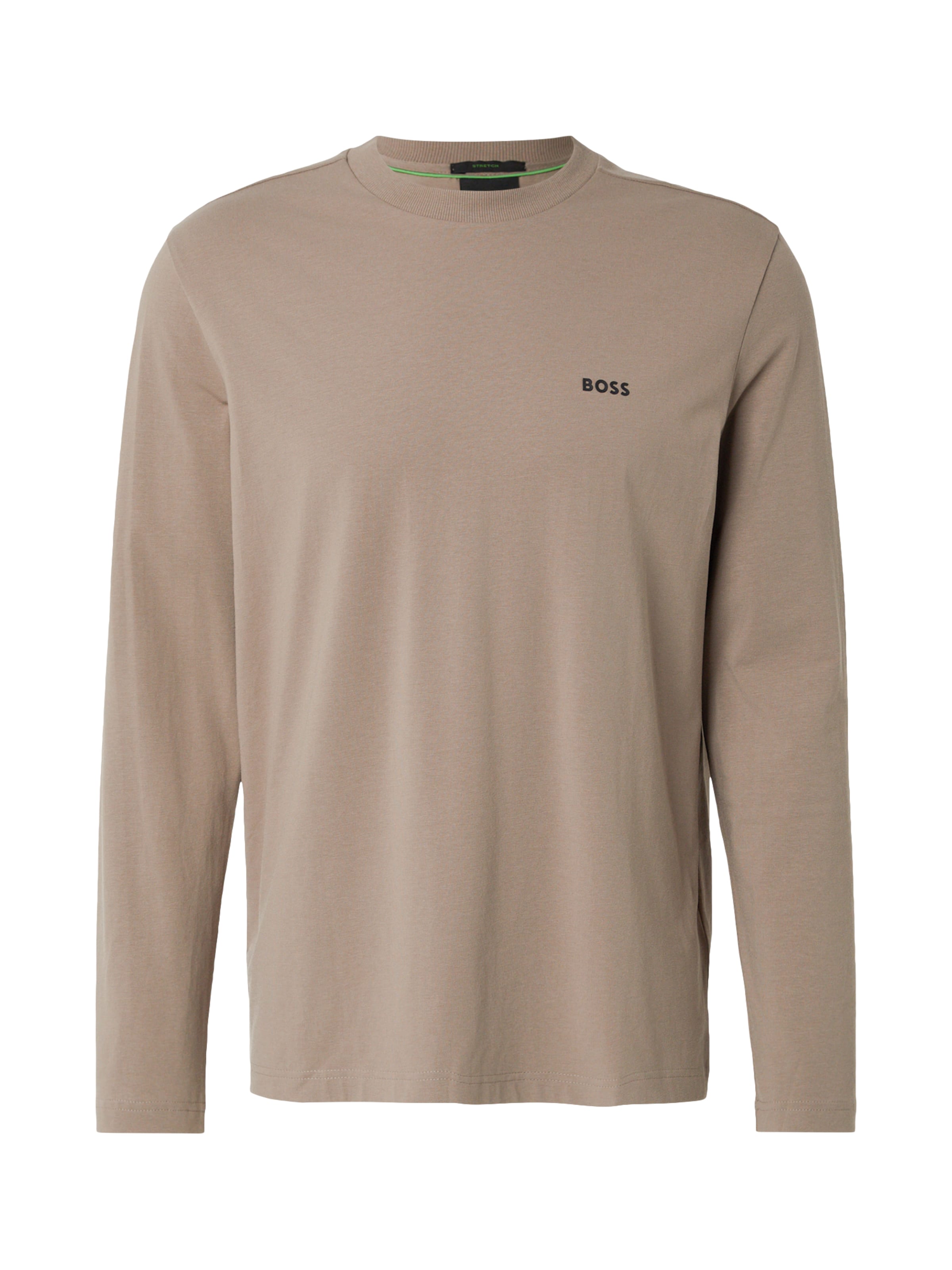 BOSS - Camiseta en verde: frente