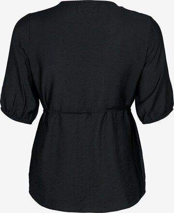 Camicia da donna 'XKAM' di Zizzi in nero