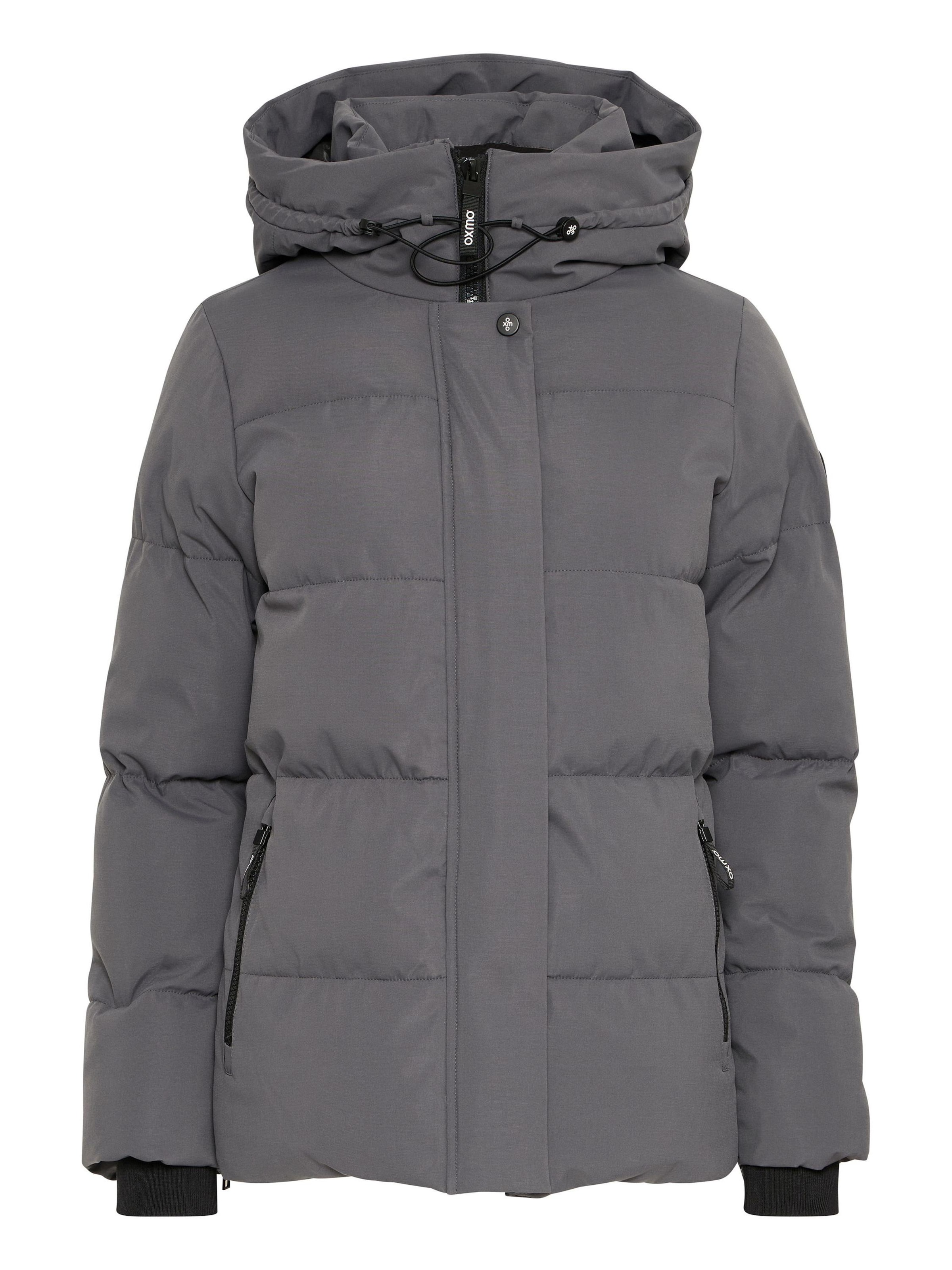 Oxmo Jacke in Grau: Vorderseite