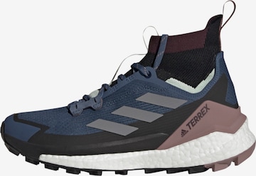 ADIDAS TERREX Boots 'Free Hiker 2.0' in Blauw: voorkant