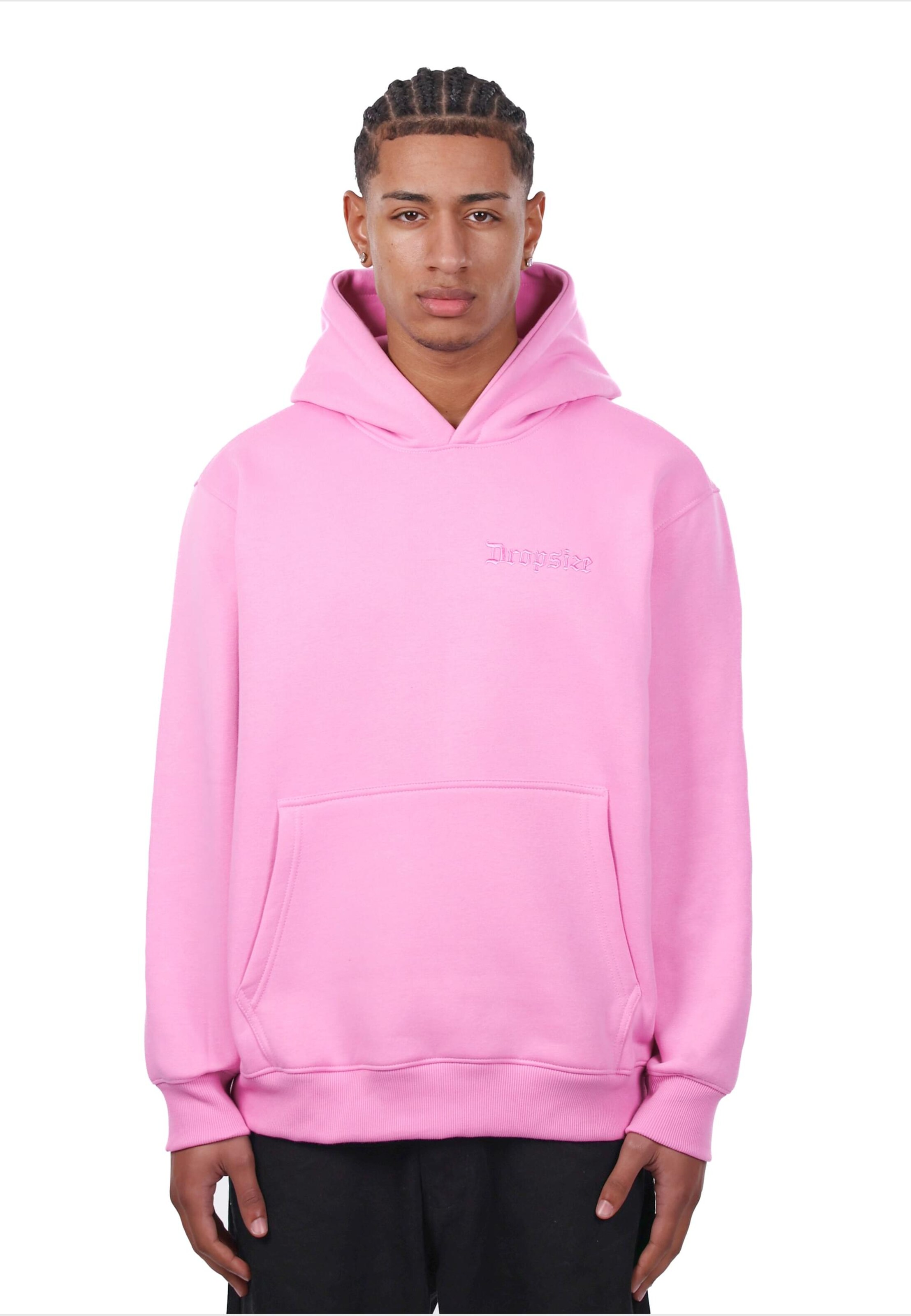 Dropsize Mikina – pink: přední strana