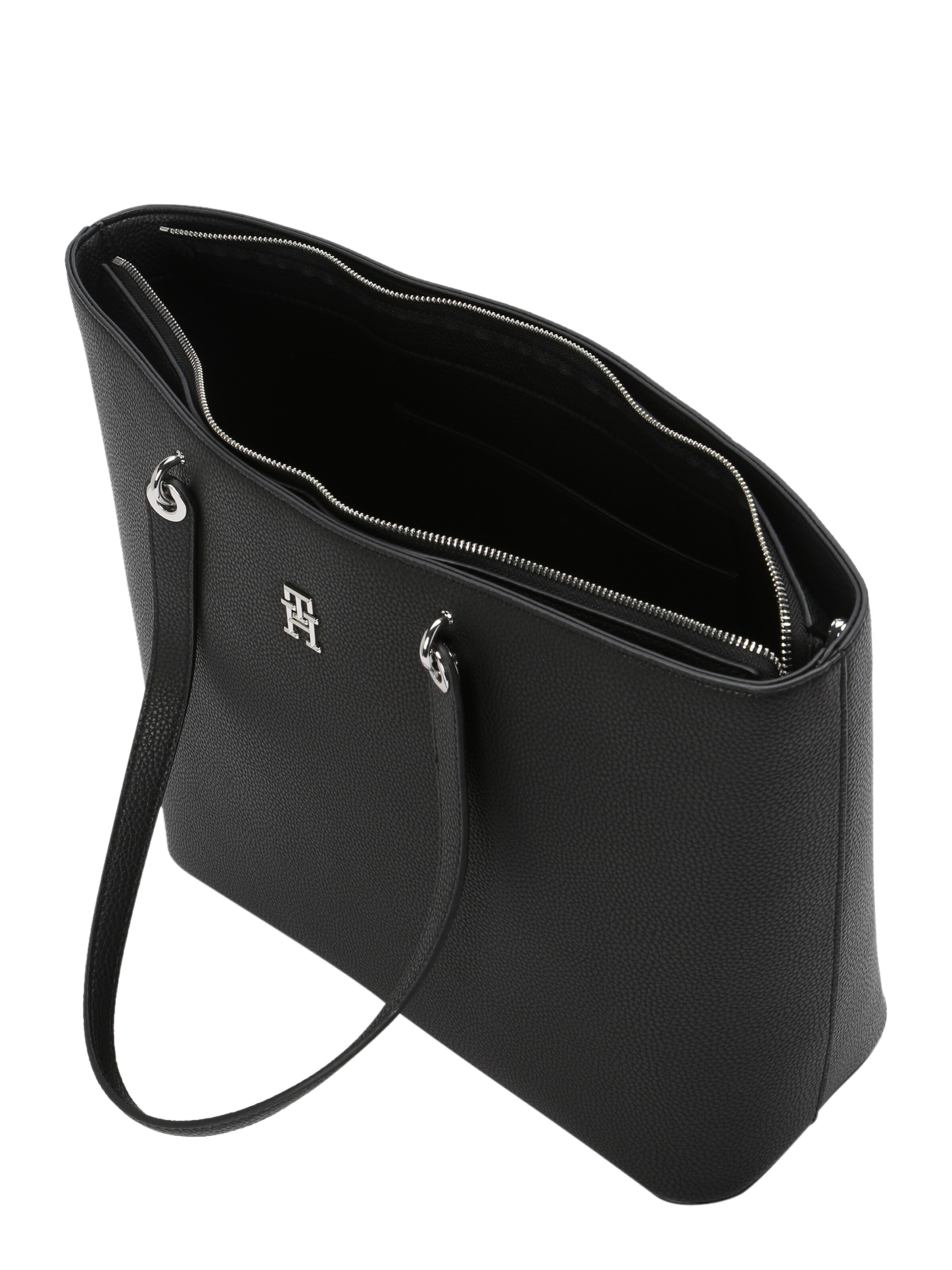 TOMMY HILFIGER Shopper in Black