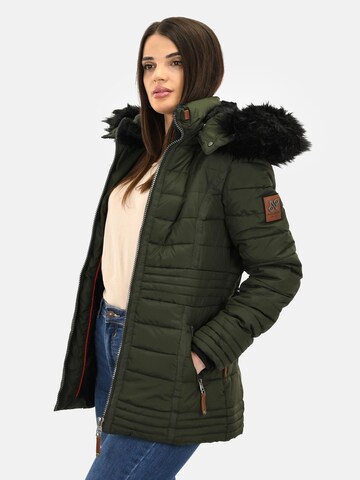 NAVAHOO Winter Jacket in Green