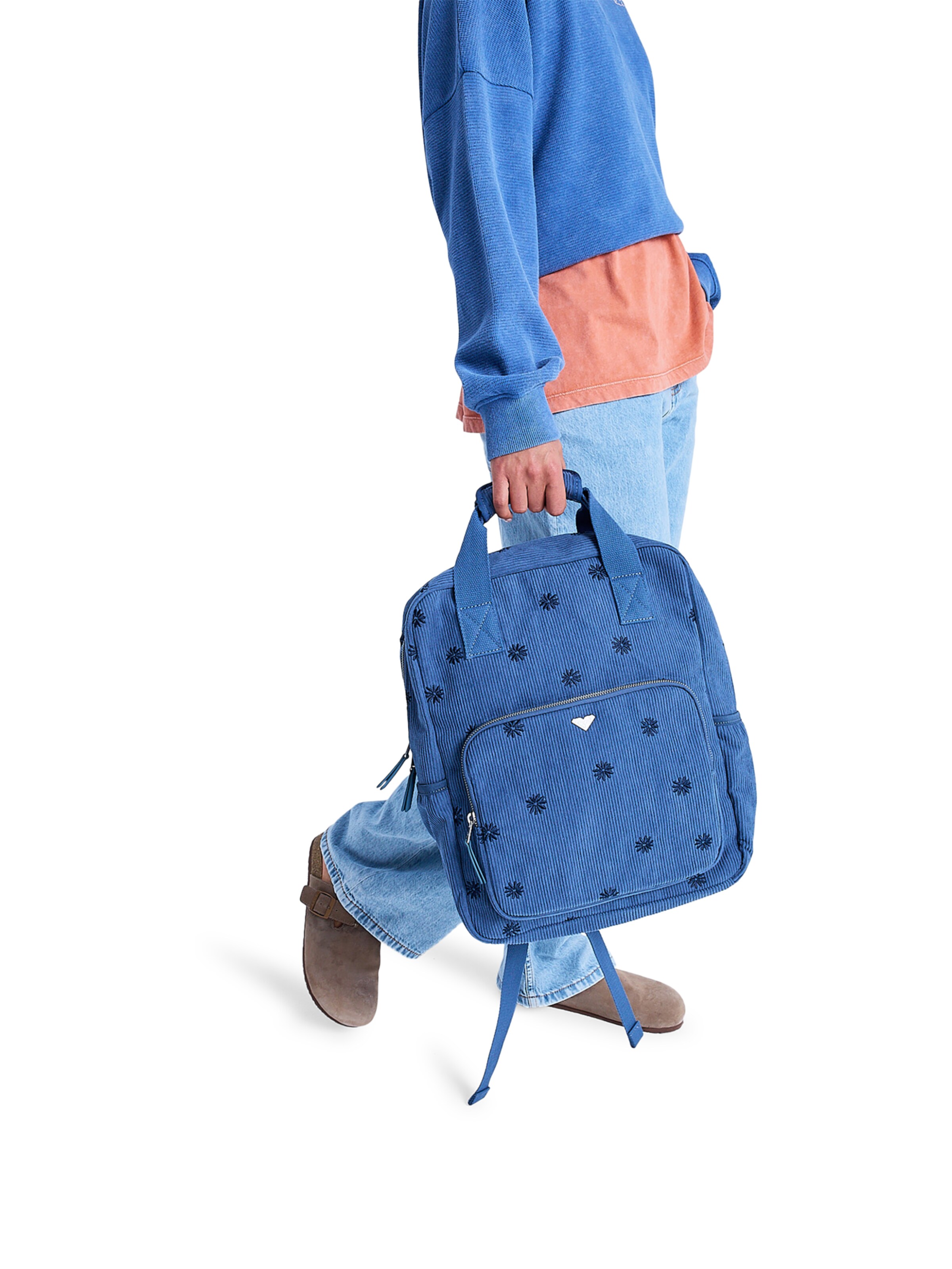 ROXY Rucksack 'Feeling Emby' in Blau