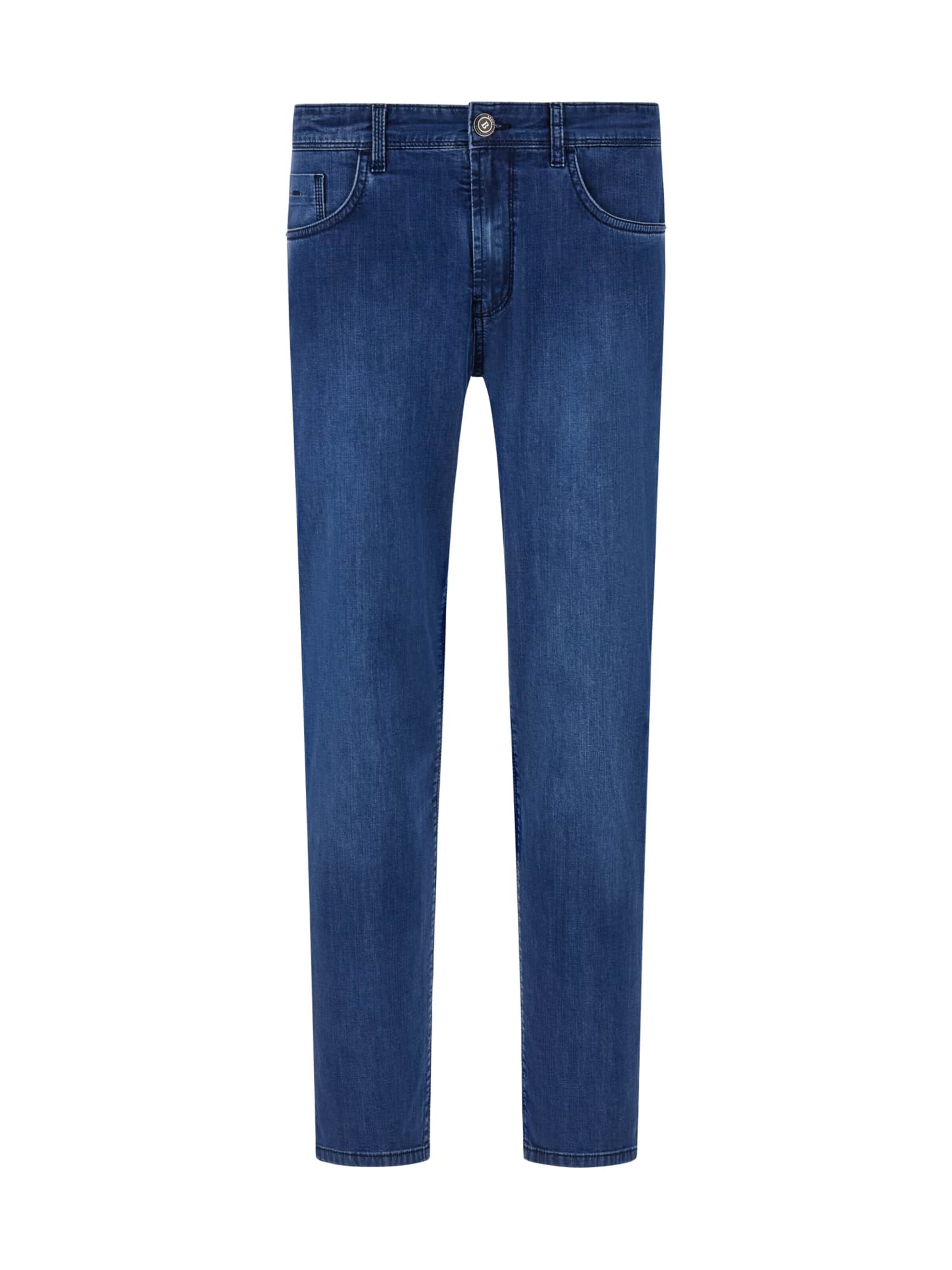 Boggi Milano Slimfit Jeans i blå: forside
