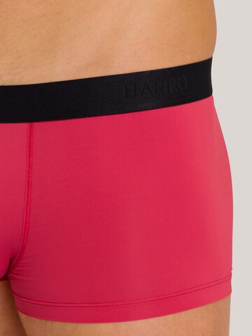 Hanro Boxer shorts ' Micro Touch ' in Red
