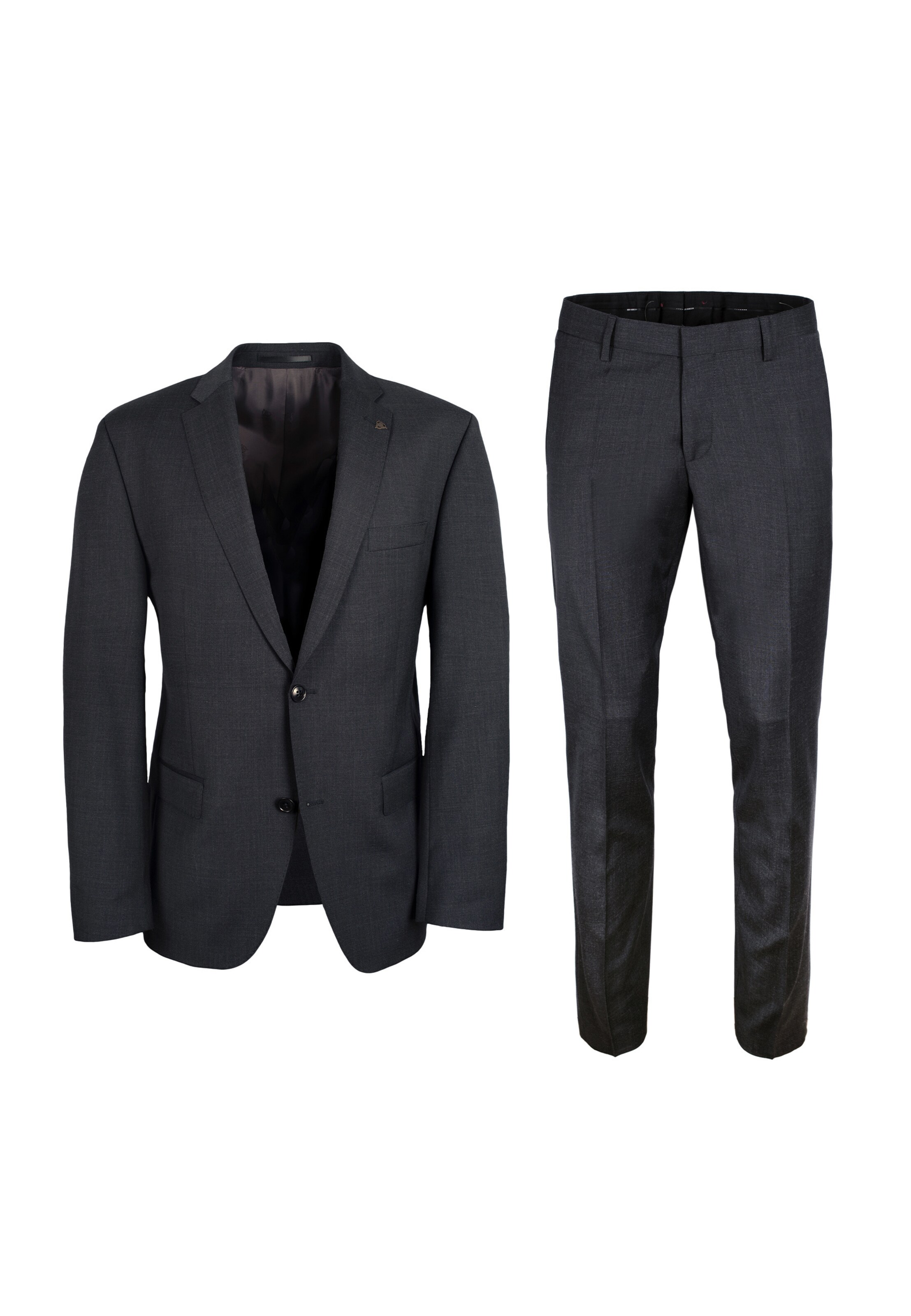 ROY ROBSON Regular Hosenanzug in Grau: Vorderseite