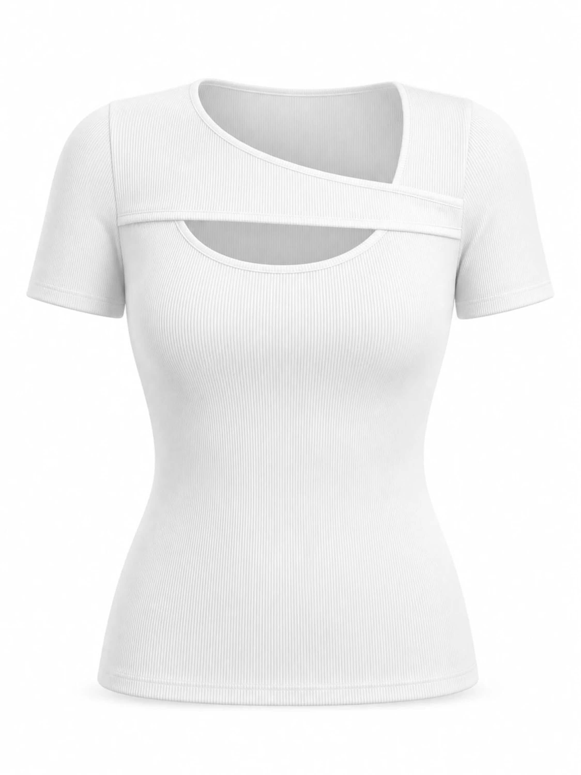 AOTTORI Shirt‌‌‌ in Weiß: Vorderseite