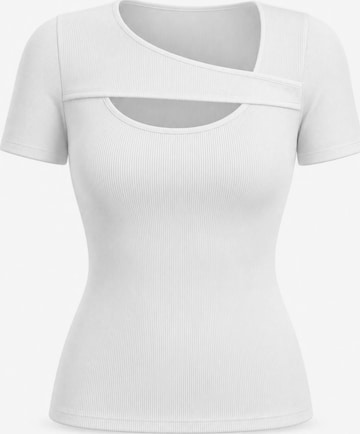 AOTTORI Shirt in Weiß: Vorderseite