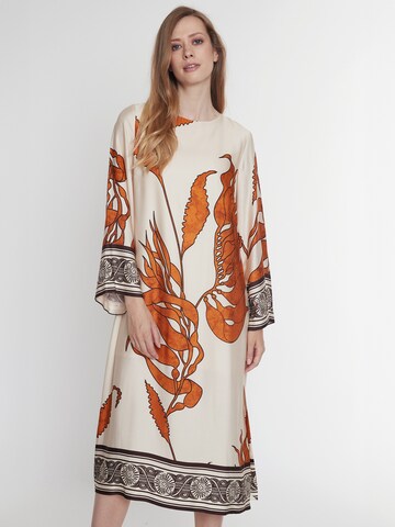 Ana Alcazar Kleid 'Pala' in Beige: Vorderseite