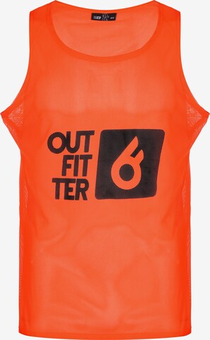 OUTFITTER Funktionsshirt 'OCEAN FABRICS TAHI' in Orange: predná strana