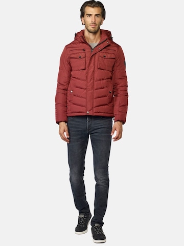 KOROSHI Between-Season Jacket in Red