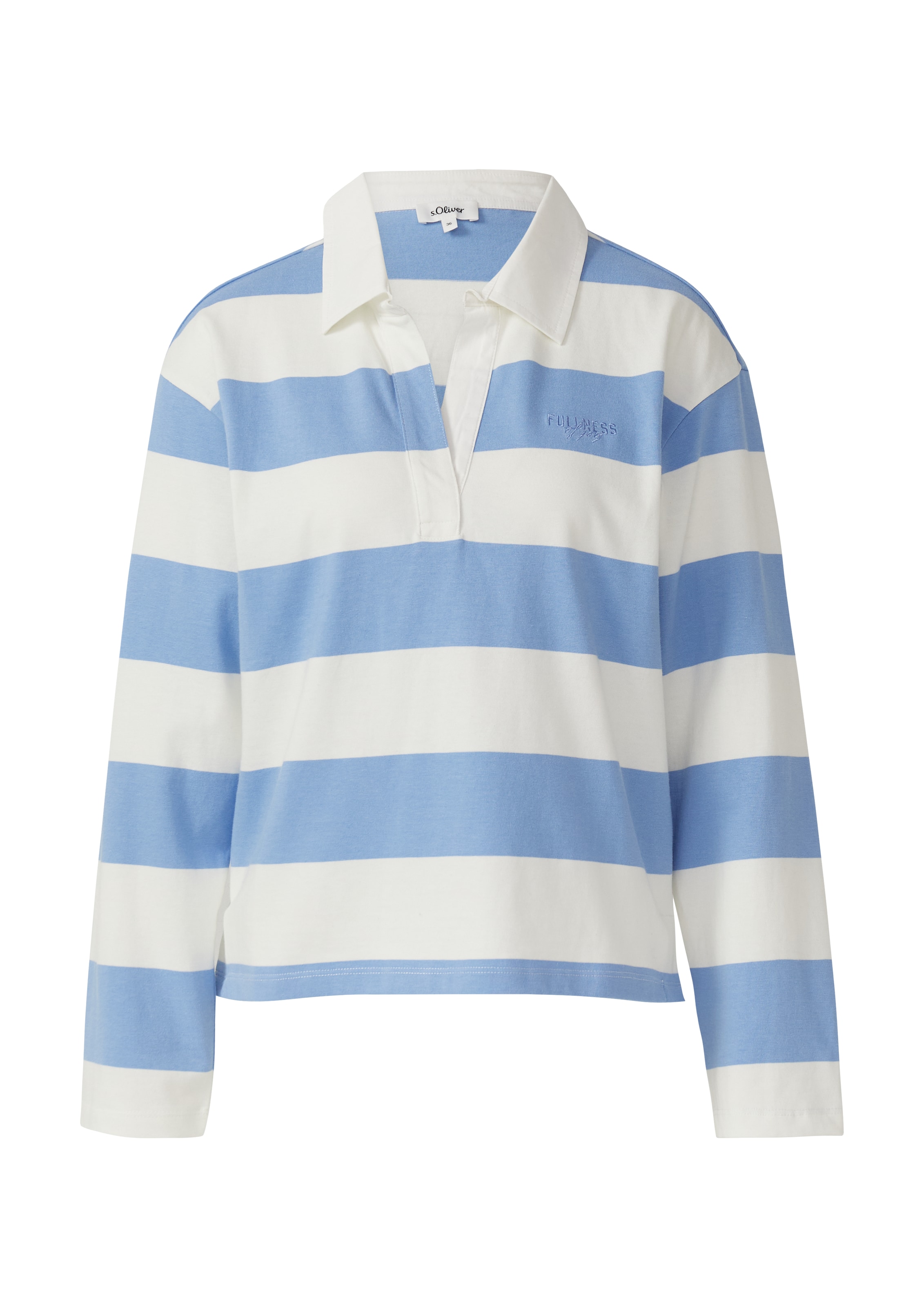 s.Oliver Shirt in Blauw: voorkant