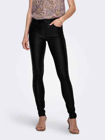 ONLY Skinny Broek in Zwart: voorkant