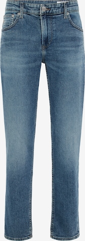 mėlyna WE Fashion Laisvas Džinsai: priekis