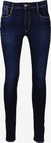 Skinny Jeans 'Pulp' de la Le Temps Des Cerises pe albastru: față