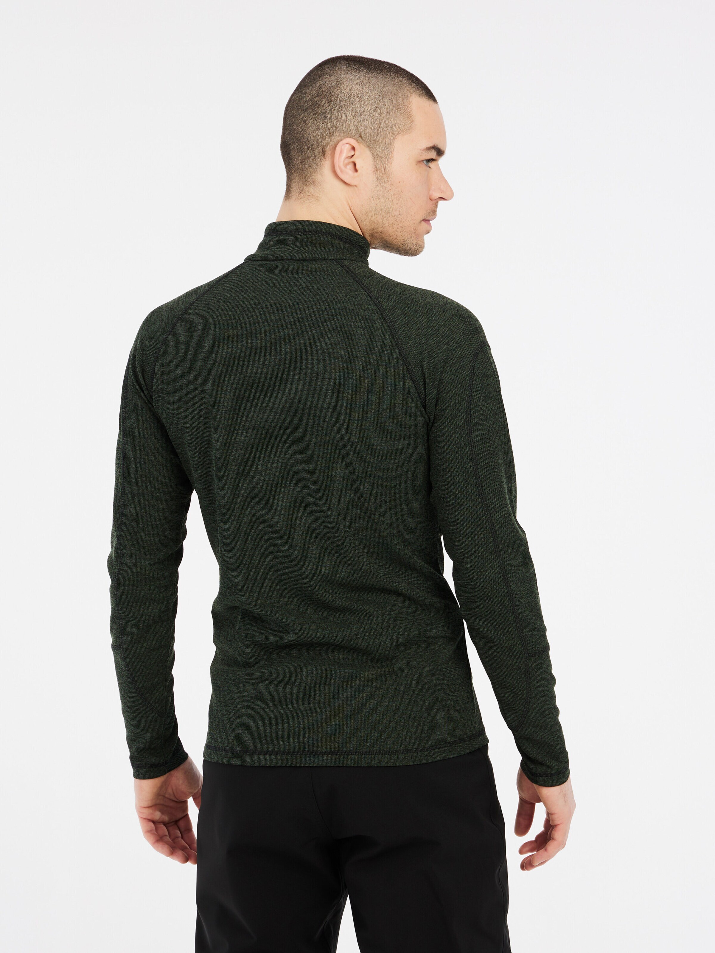 PROTEST Athletic Sweatshirt 'PRTLOUISIANA' in Green