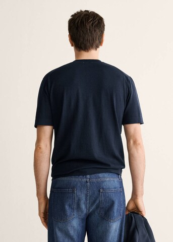 MANGO MAN Shirt 'Sun' in Blue