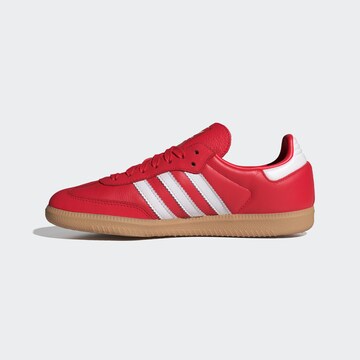 ADIDAS ORIGINALS Rövid szárú sportcipők 'Samba' - piros