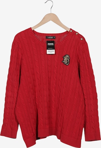 Lauren Ralph Lauren Pullover 7XL in Rot: Vorderseite
