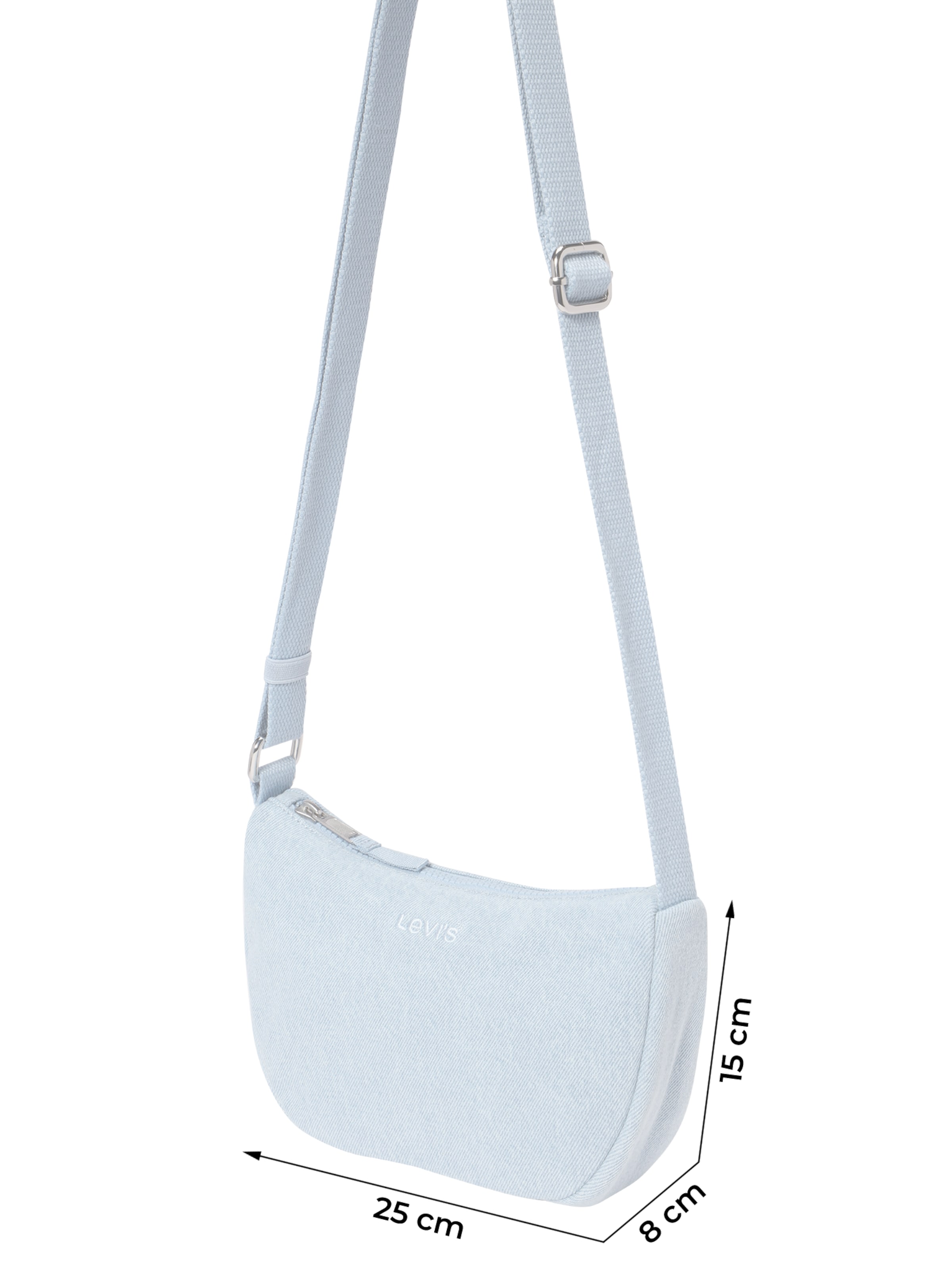 LEVI'S ® Skuldertaske i blå