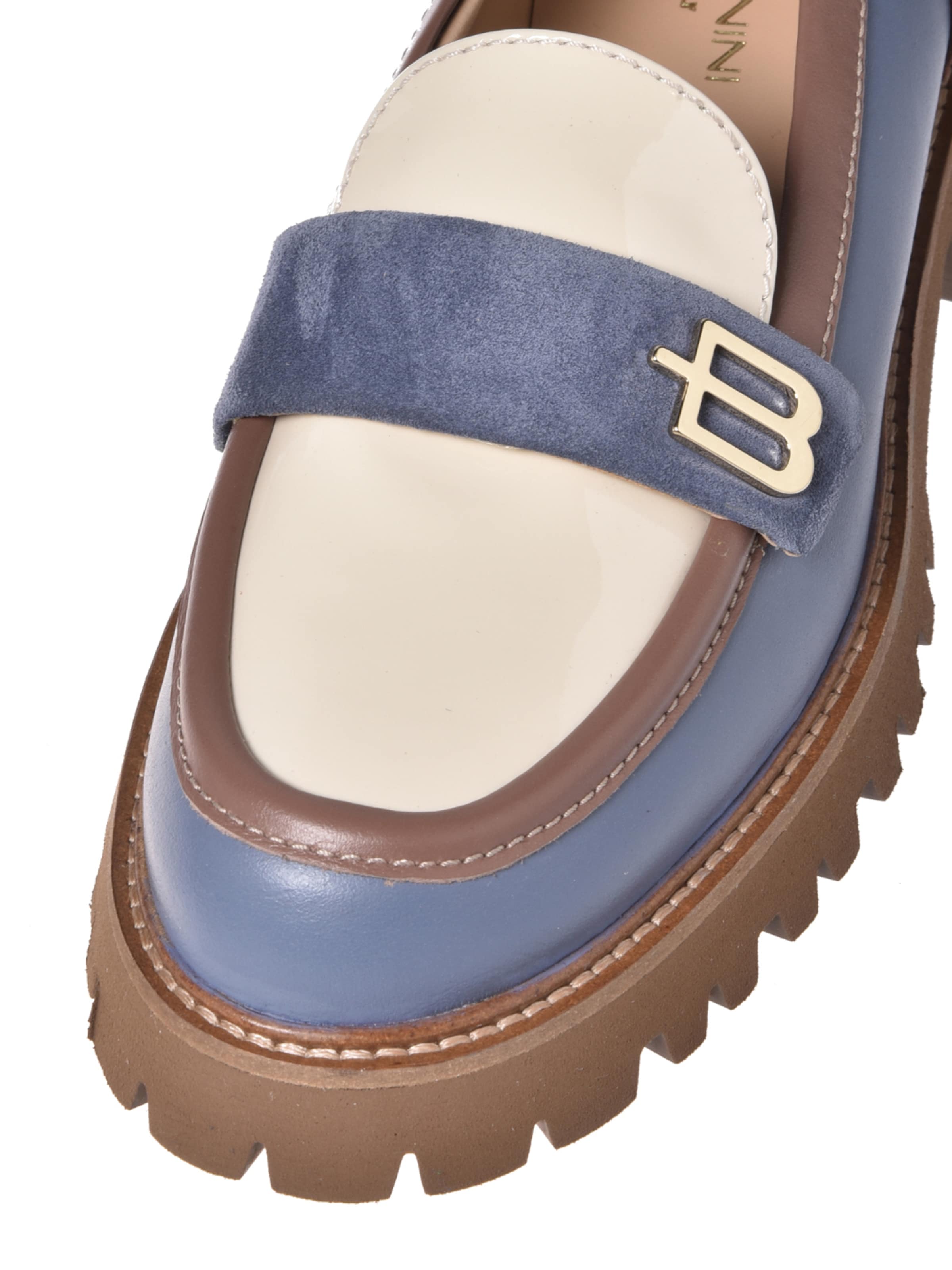 BALDININI Slip-ons in Blue