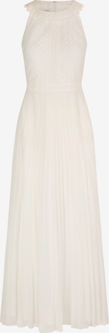 APART Hochzeitskleid im Materialmix in Weiß: predná strana