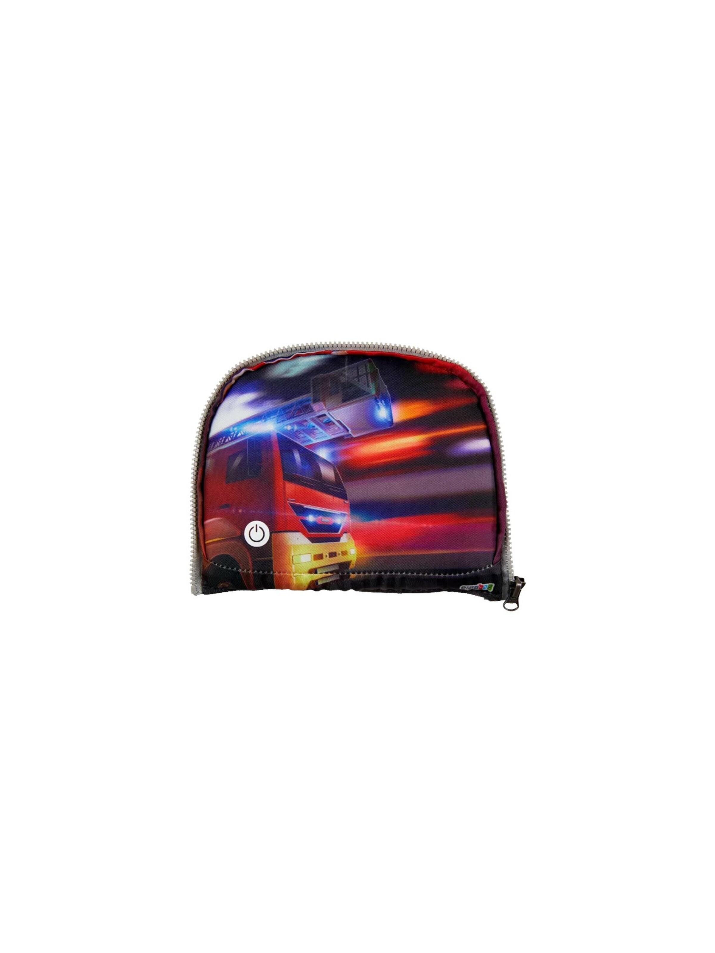 ergobag Tasche 'LED Zippie'‌‌‌‌‌‌‌‌‌ in Rot: Vorderseite