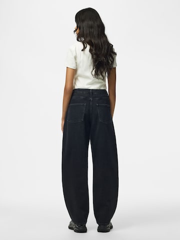 Barrel Jeans 'GRACE' di PIECES in nero