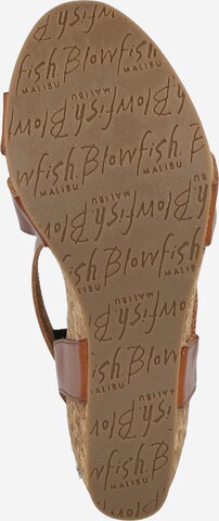 Blowfish Malibu Páskové sandály 'Hecta' – hnědá