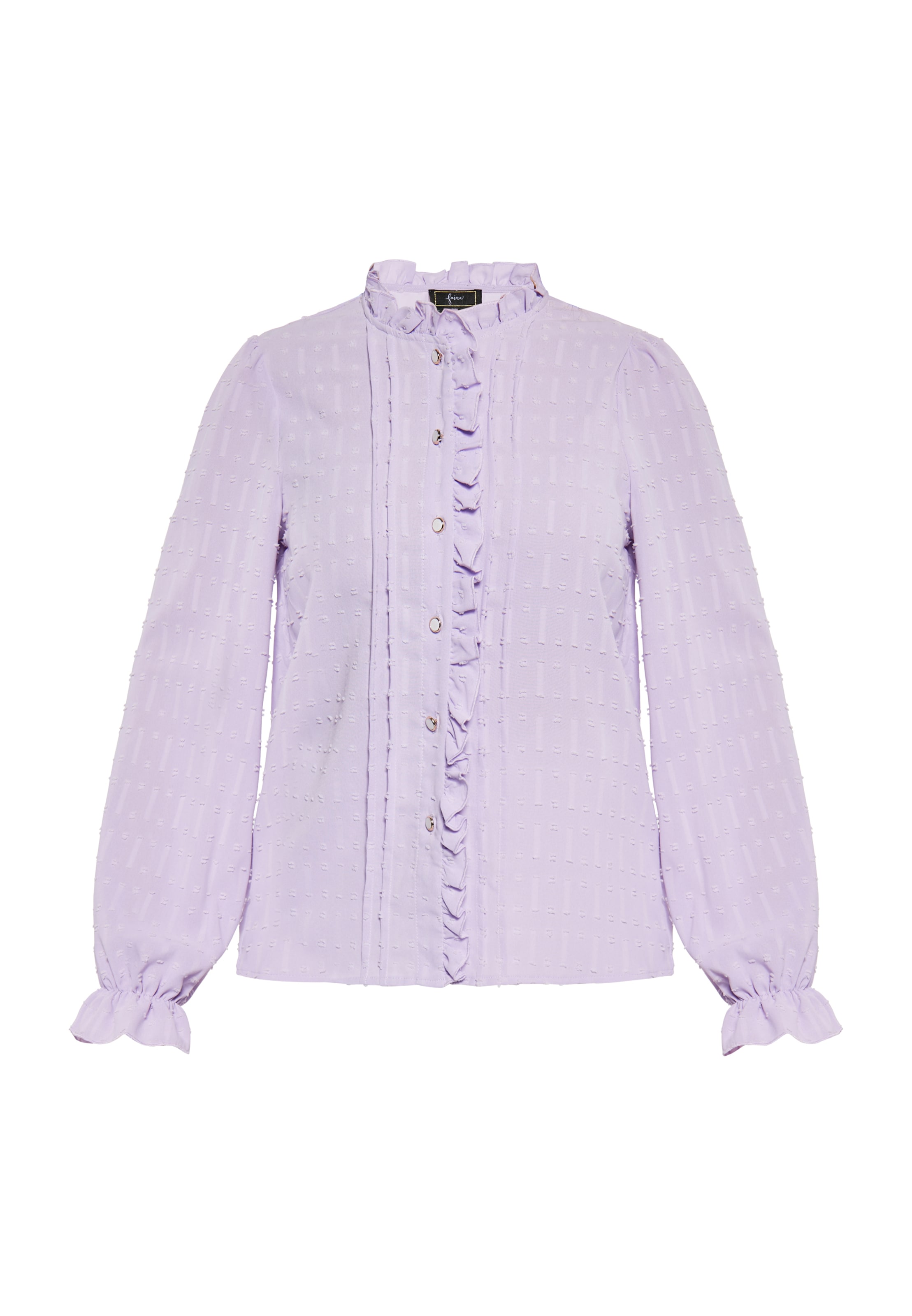 faina Μπλούζα σε λιλά: μπροστά
